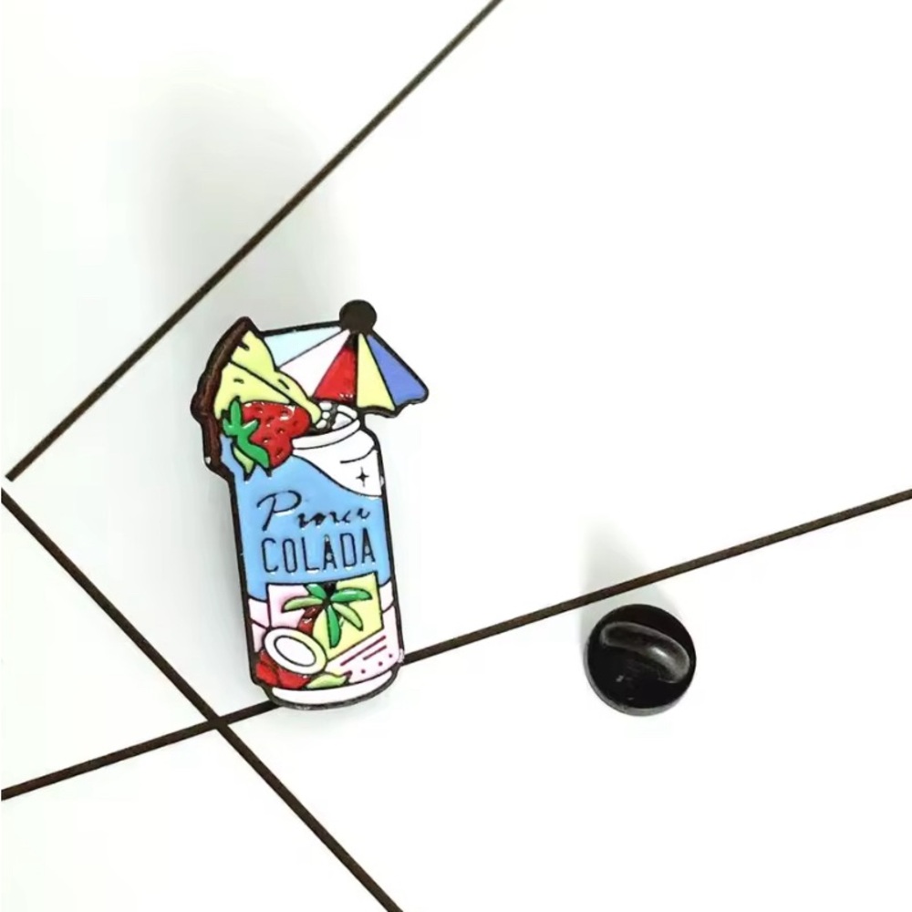Tropical Pina Colada Enamel Pin